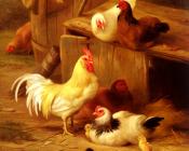 Chickens And Chicks - 埃德加·亨特